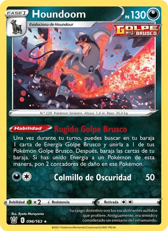 Houndoom 96 – Estilos de Combate