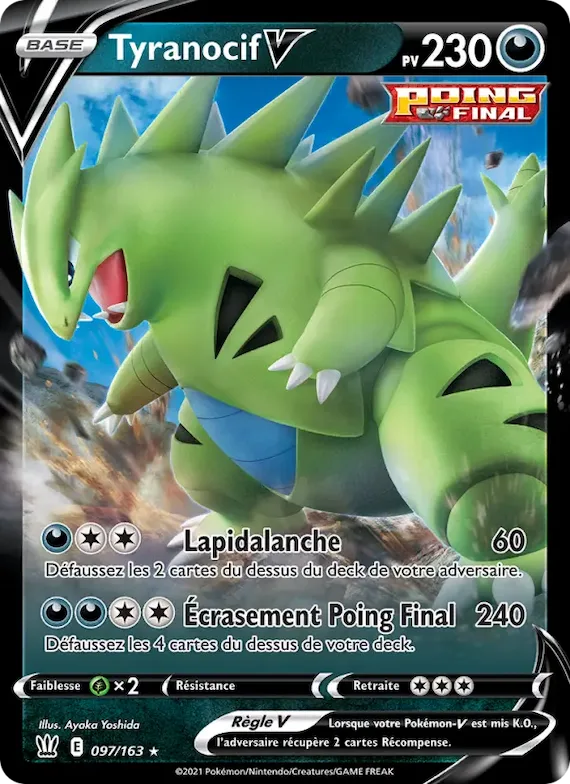 Tyranocif V 97 – Styles de combat