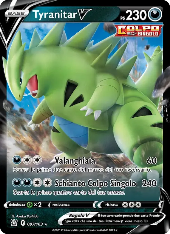 Tyranitar V 97 – Stili di Lotta