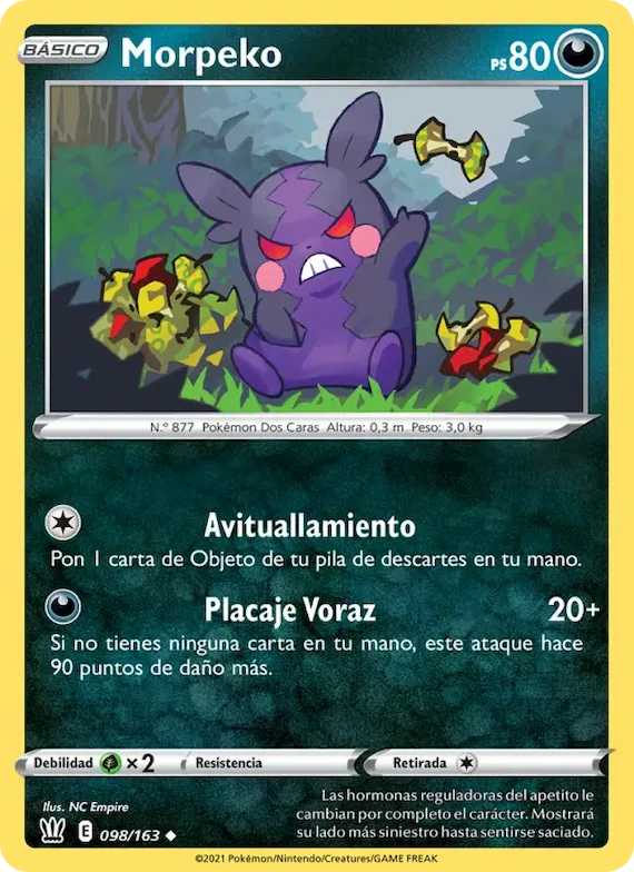 Morpeko 98 – Estilos de Combate