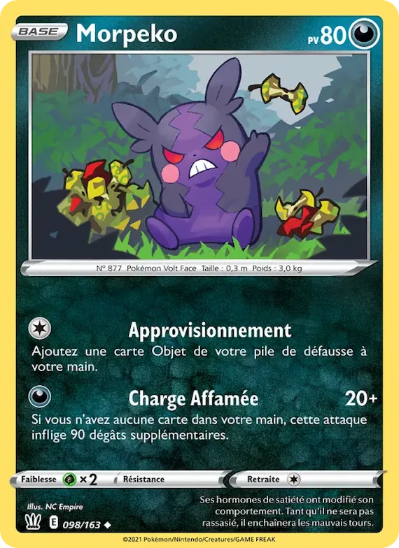 Morpeko 98 – Styles de combat