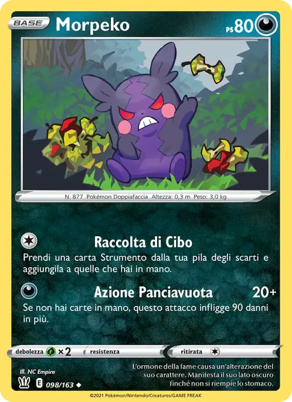 Morpeko 98 – Stili di Lotta