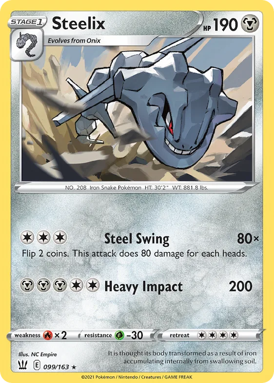 Steelix 99 – Estilos de Batalha