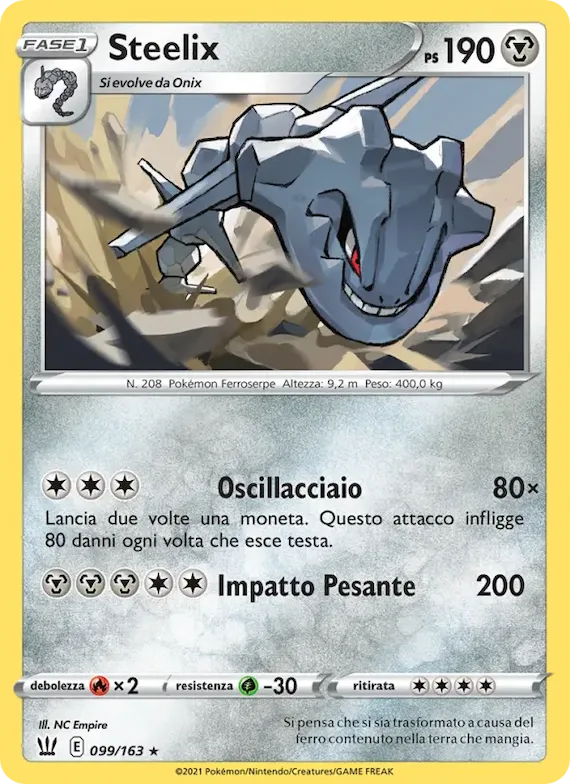Steelix 99 – Stili di Lotta