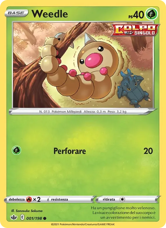 Weedle 1 – Regno Glaciale