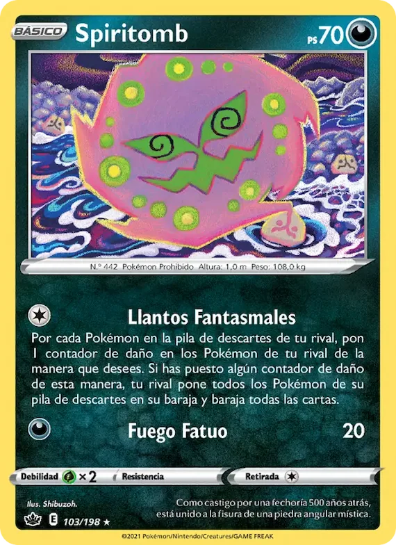 Spiritomb 103 – Reinado Escalofriante
