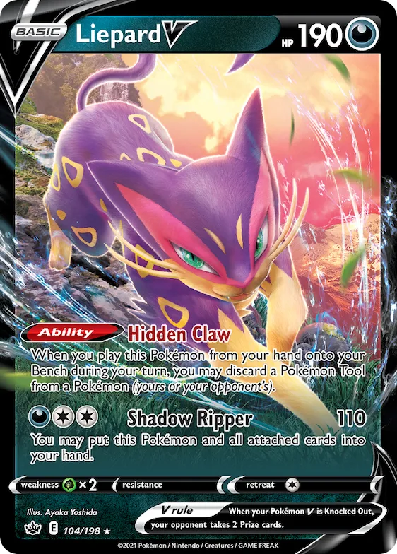 Liepard V #104 – Chilling Reign