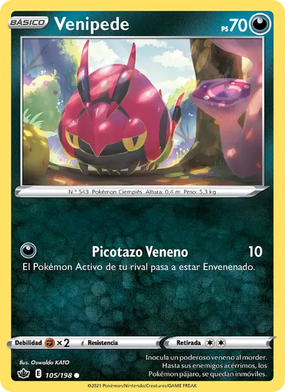 Venipede 105 – Reinado Escalofriante