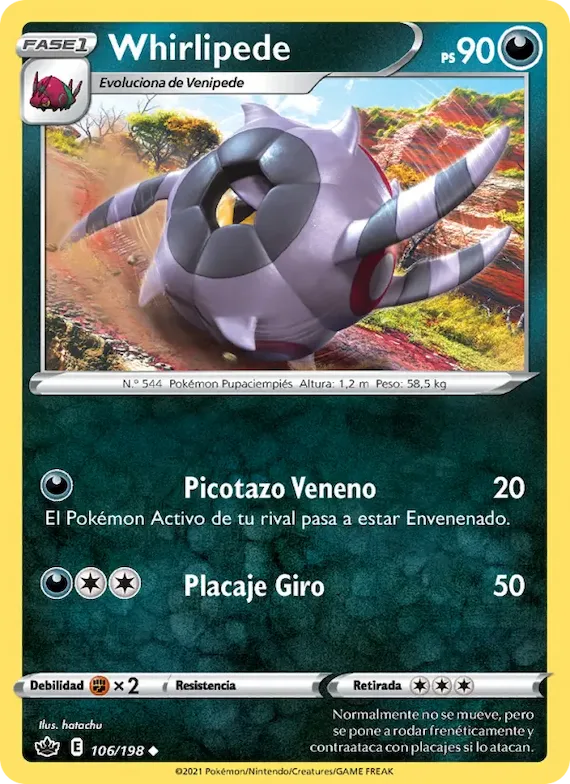 Whirlipede 106 – Reinado Escalofriante