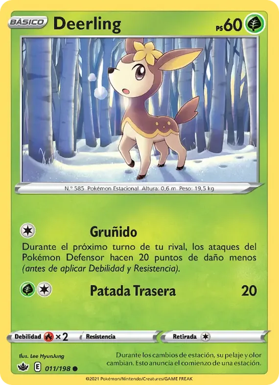 Deerling 11 – Reinado Escalofriante