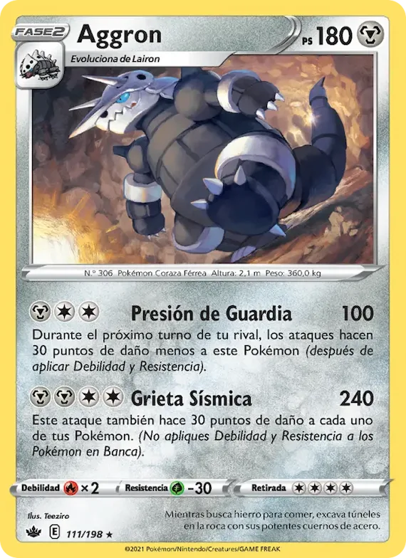 Aggron 111 – Reinado Escalofriante