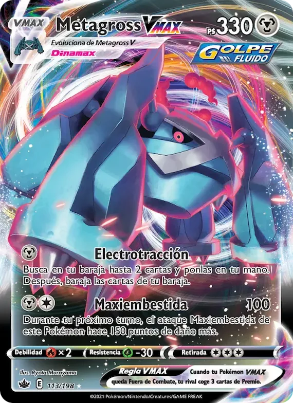 Metagross VMAX 113 – Reinado Escalofriante