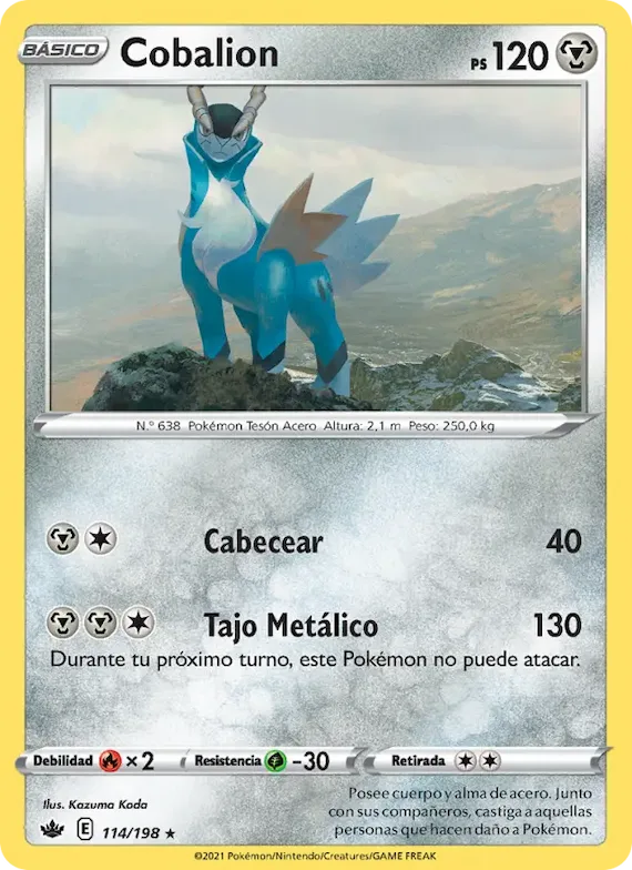 Cobalion 114 – Reinado Escalofriante