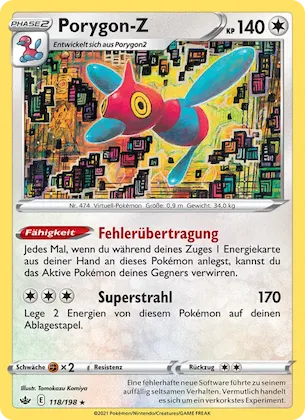 Porygon-Z Nr. 118 – Chilling Reign