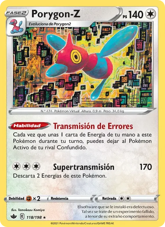 Porygon-Z 118 – Reinado Escalofriante