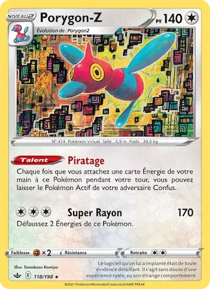 Porygon-Z n° 118 – Règne de Glace