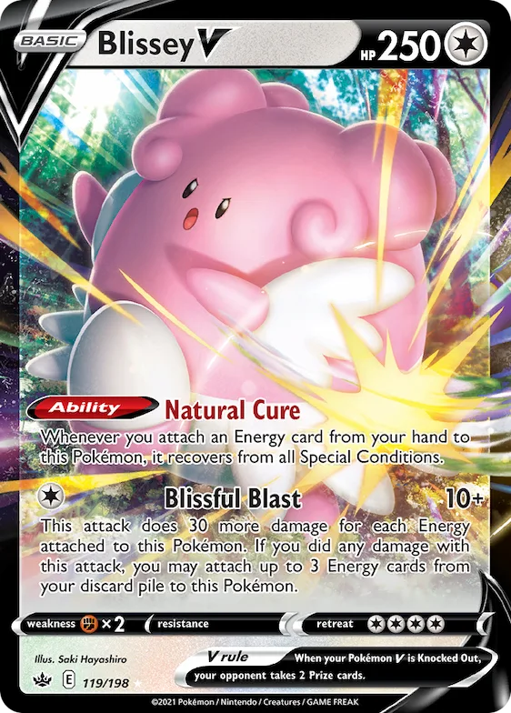 Blissey V #119 – Chilling Reign
