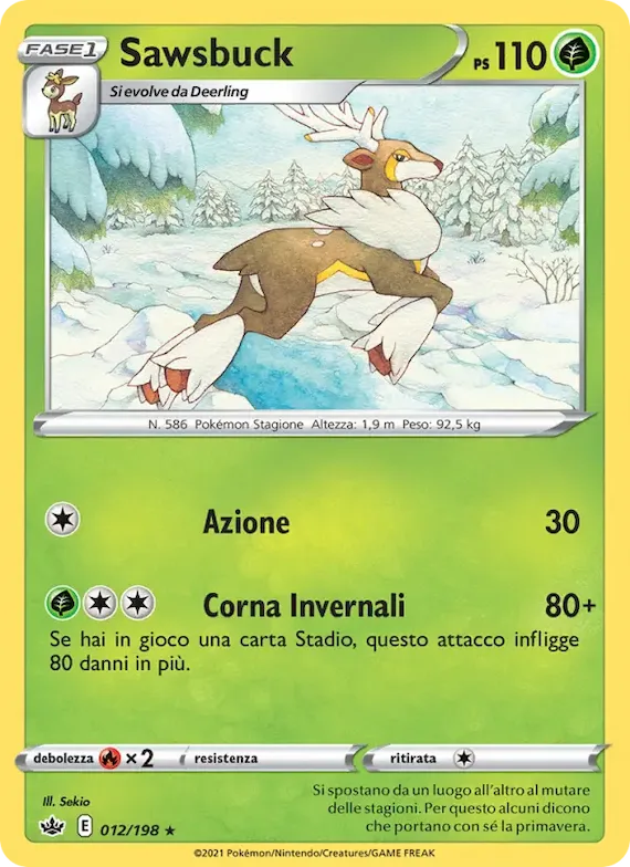 Sawsbuck 12 – Regno Glaciale