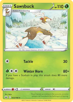 Sawsbuck #12 – Chilling Reign