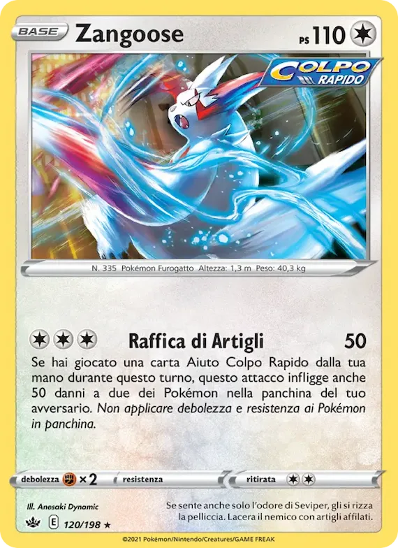 Zangoose 120 – Regno Glaciale