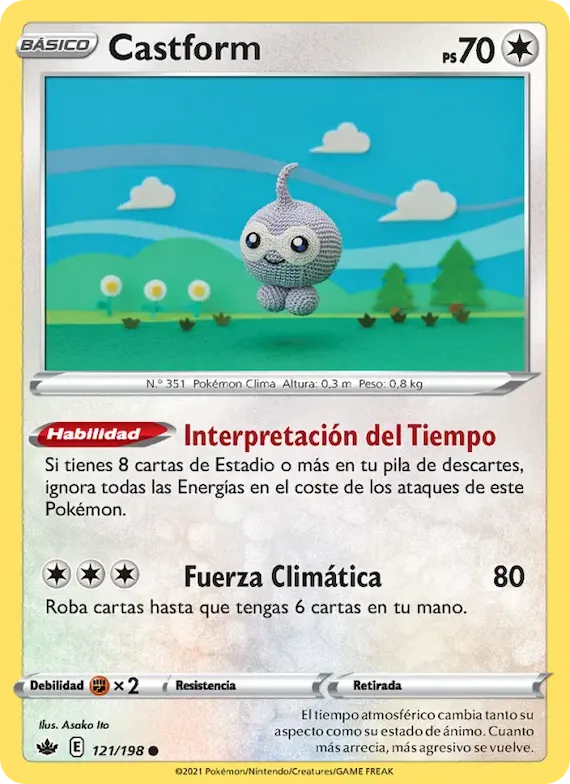 Castform 121 – Reinado Escalofriante