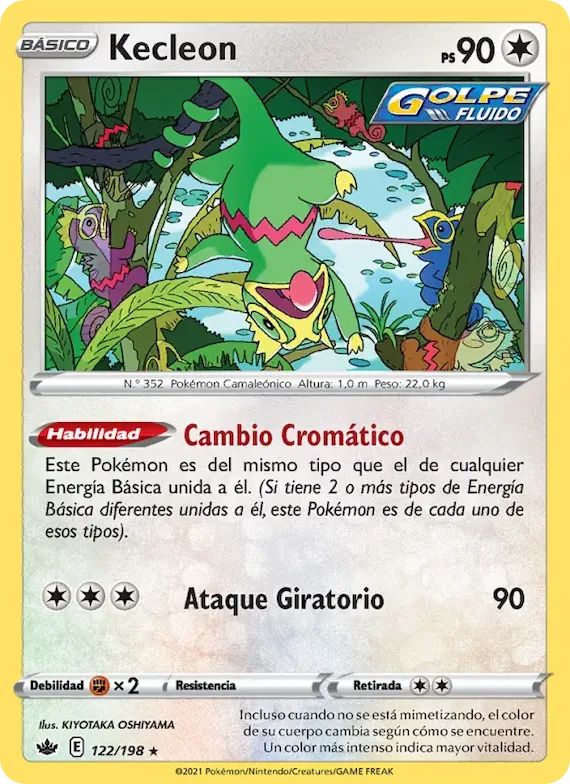 Kecleon 122 – Reinado Escalofriante