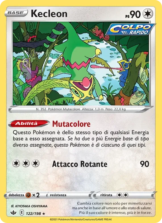Kecleon 122 – Regno Glaciale