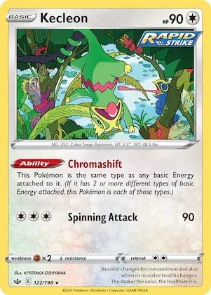 Kecleon #122 – Chilling Reign