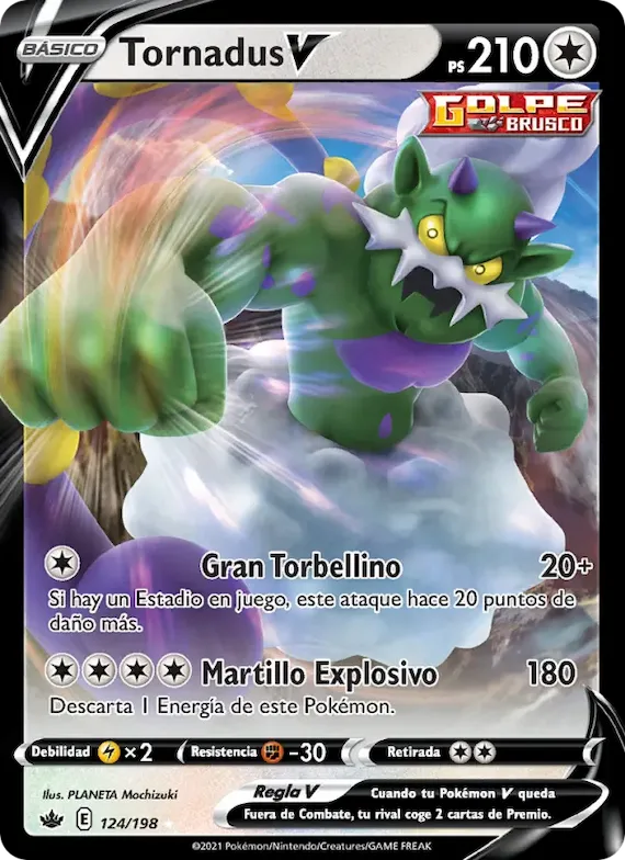 Tornadus V 124 – Reinado Escalofriante