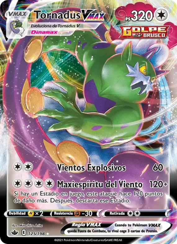 Tornadus VMAX 125 – Reinado Escalofriante