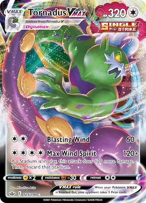 Tornadus VMAX #125 – Chilling Reign