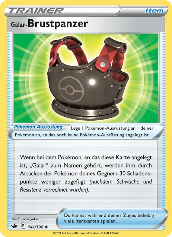 Galar-Brustpanzer 141 – Schaurige Herrschaft