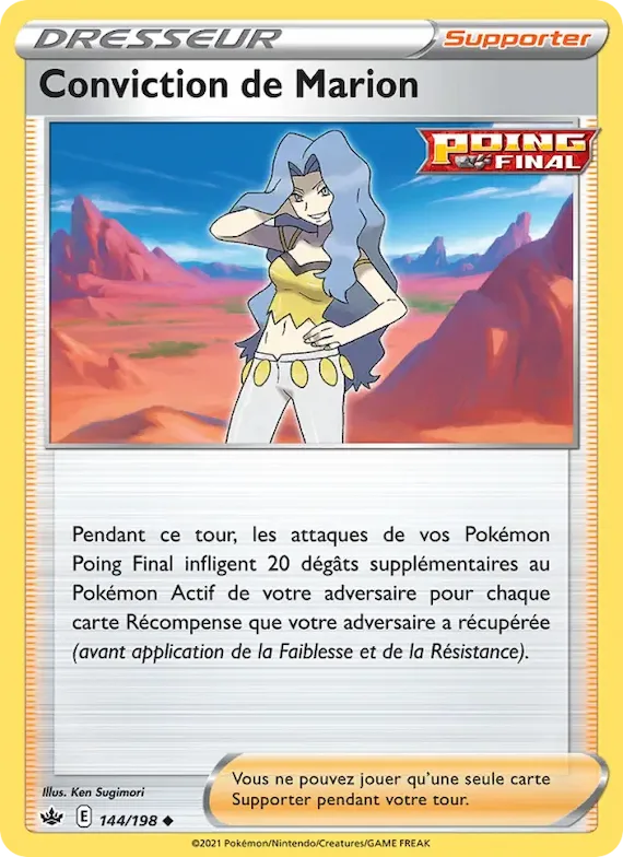 Conviction de Marion 144 – Règne de Glace