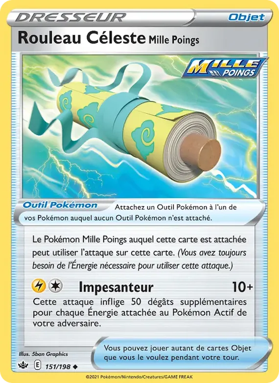 Rouleau Céleste Mille Poings 151 – Règne de Glace