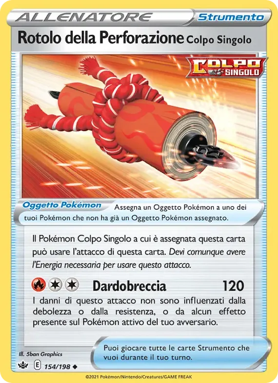 Rotolo della Perforazione Colpo Singolo 154 – Regno Glaciale