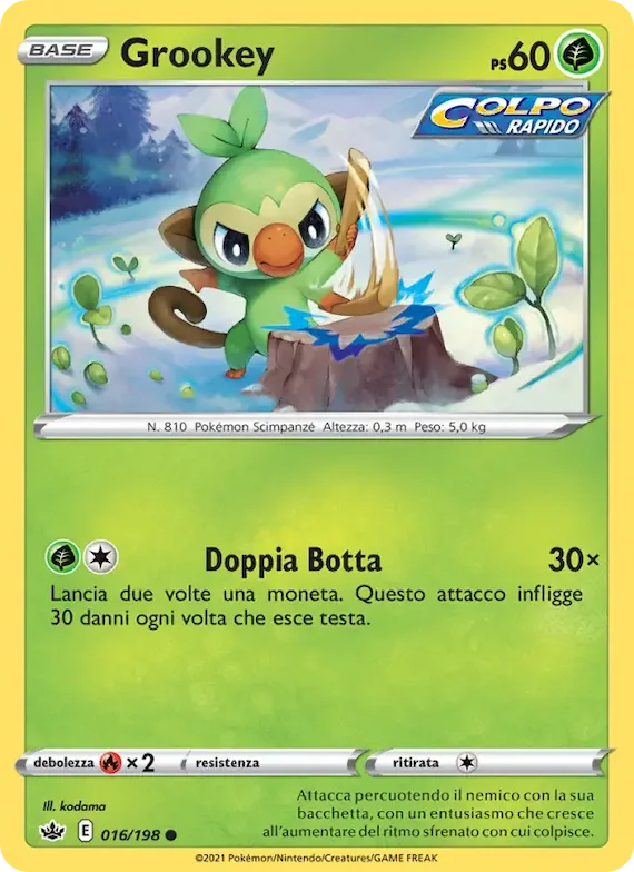 Grookey 16 – Regno Glaciale