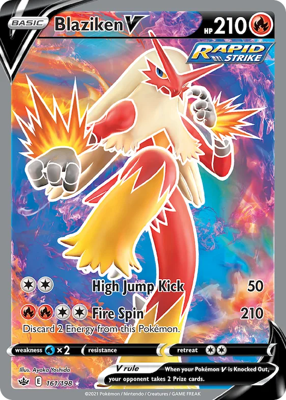 Blaziken V #161 – Chilling Reign