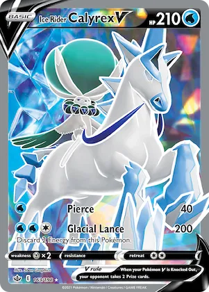 Ice Rider Calyrex V #163 – Chilling Reign