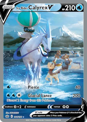 Ice Rider Calyrex V #164 – Chilling Reign