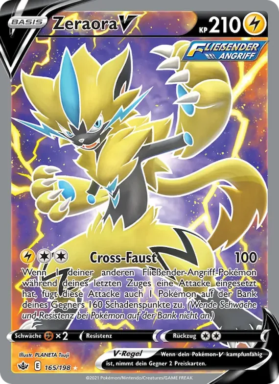 Zeraora V 165 – Schaurige Herrschaft