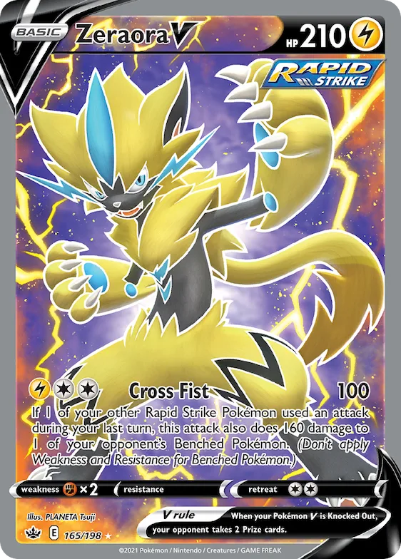 Zeraora V #165 – Chilling Reign