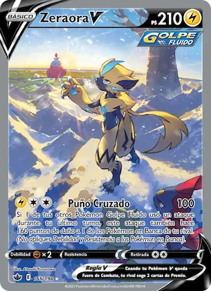 Zeraora V 166 – Reinado Escalofriante