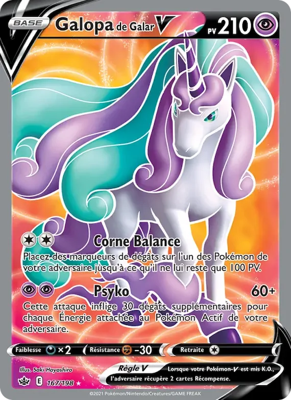 Galopa de Galar V 167 – Règne de Glace