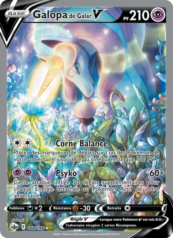 Galopa de Galar V 168 – Règne de Glace