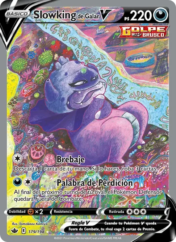 Slowking de Galar V 179 – Reinado Escalofriante