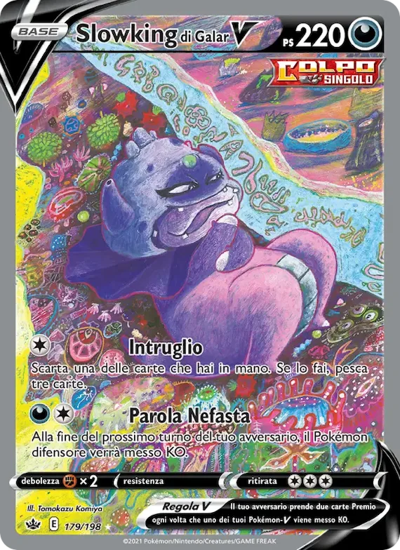 Slowking di Galar V 179 – Regno Glaciale