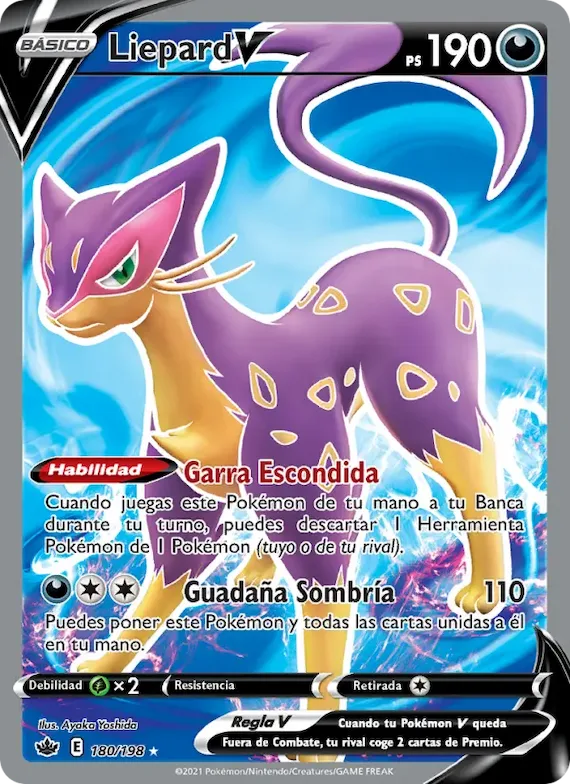 Liepard V 180 – Reinado Escalofriante