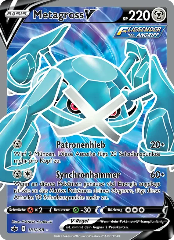 Metagross V 181 – Schaurige Herrschaft