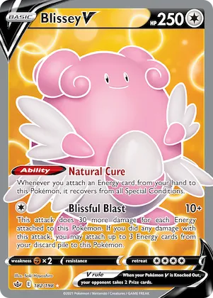 Blissey V #182 – Chilling Reign