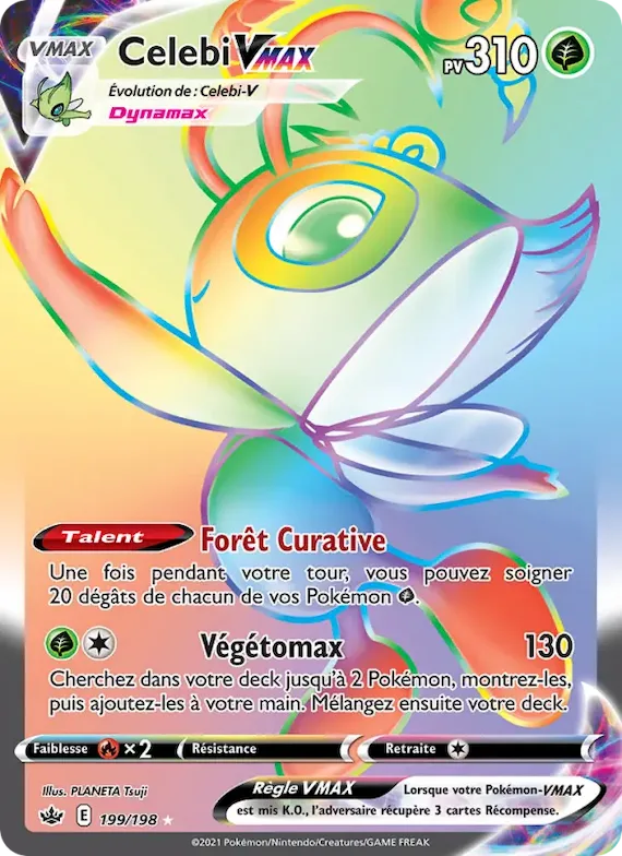 Celebi VMAX 199 – Règne de Glace